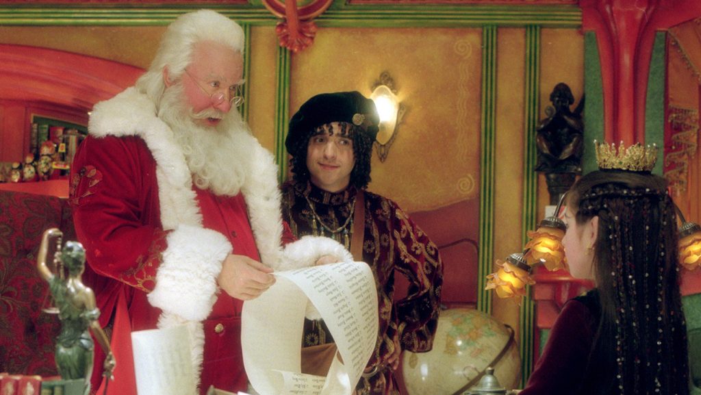 THE SANTA CLAUSE 2, from left: Tim Allen, David Krumholtz, 2002. © Buena Vista / courtesy Everett Collection