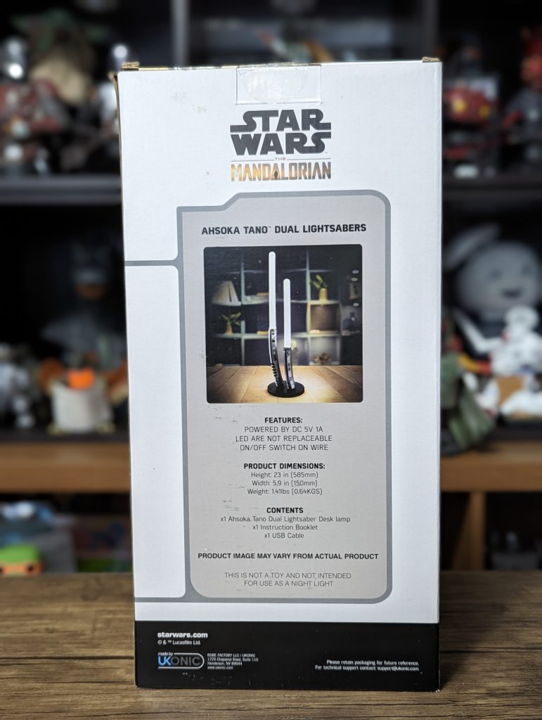Ahsoka Tano Dual Lightsabers Desktop Lamp And Geeki Tikis Mug Are A Must-Have
