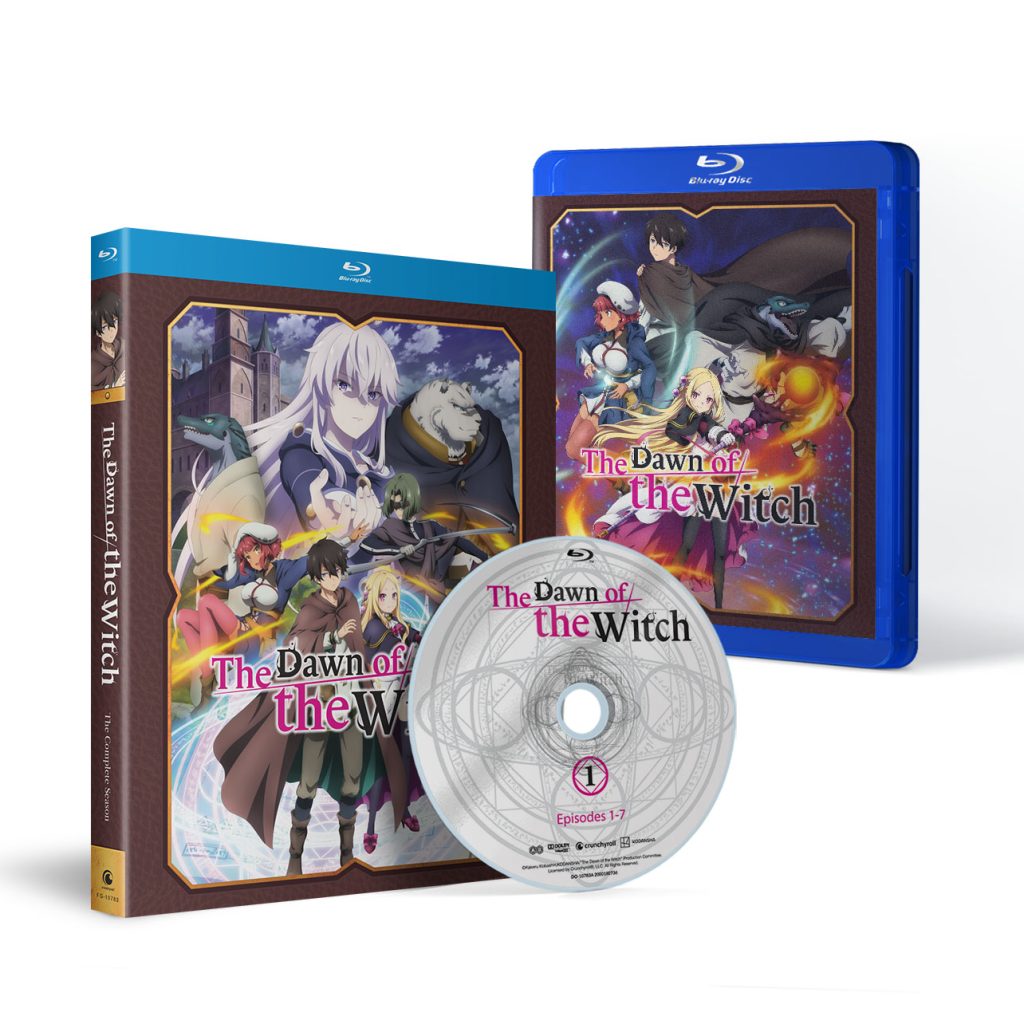 'The Dawn of the Witch - The Complete Season' Blu-ray spread.