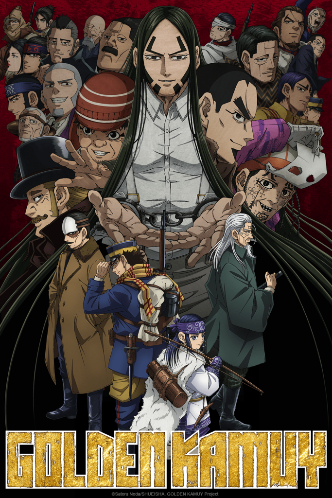 'Golden Kamuy Season 4' NA key visual.