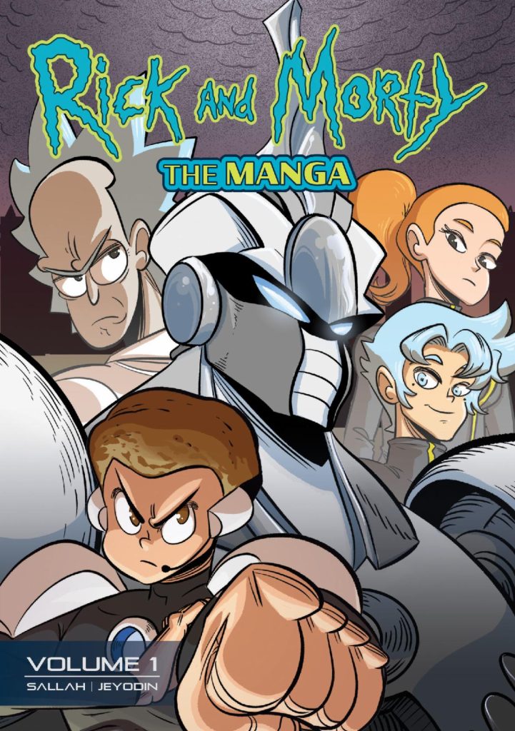'Rick and Morty: The Manga Volume 1' cover art.