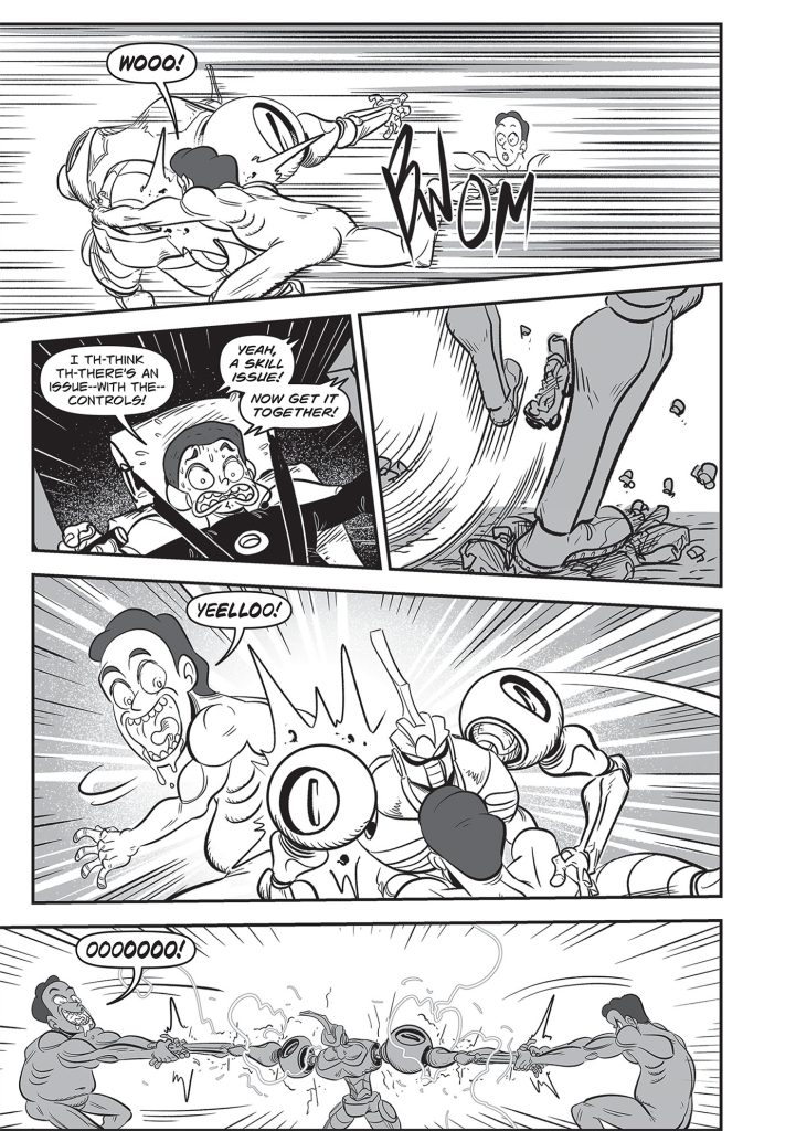 'Rick and Morty: The Manga Vol. 1 – Get in the Robot, Morty!' preview page 8.