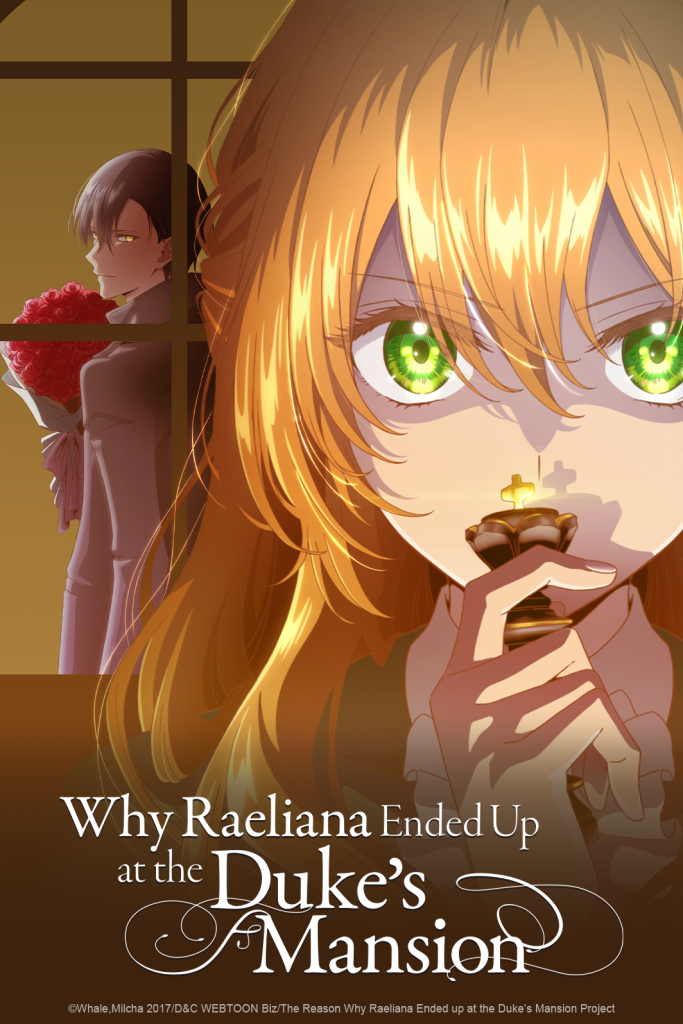 'Why Raeliana Ended Up at the Duke's Mansion' NA key visual.