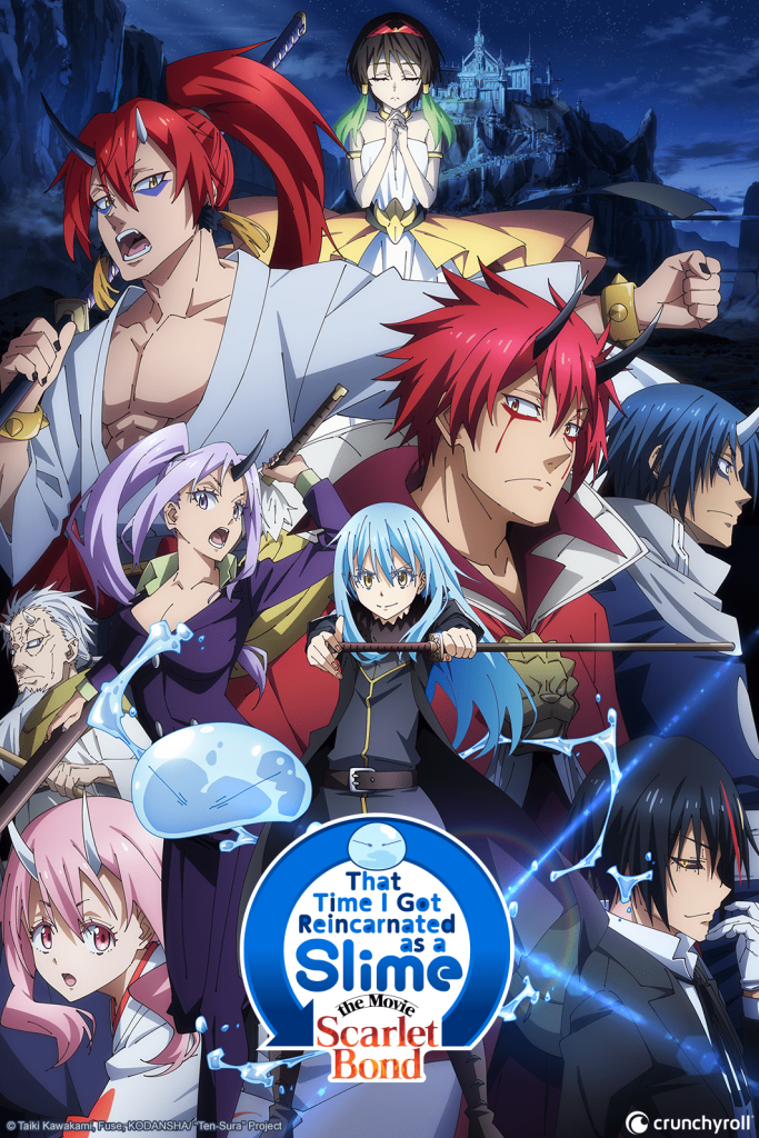 'That Time I Got Reincarnated as a Slime The Movie: Scarlet Bond' NA key visual.