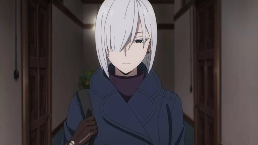 Spy x Family anime screenshot depicting Nightfall with her usual stoic facade.