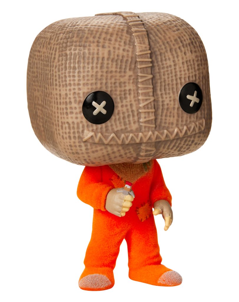 Spirit Halloween Exclusive Sam with Razor Flocked Funko POP! Available Nowt Halloween
