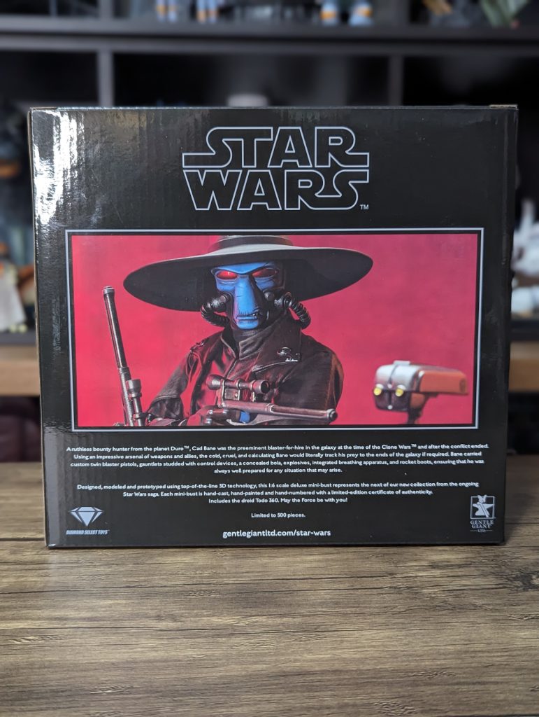 Cad Bane and Todo 360 Mini-Bust Is One Of The Best Bounties Yet From Gentle Giant Ltd. [Review]