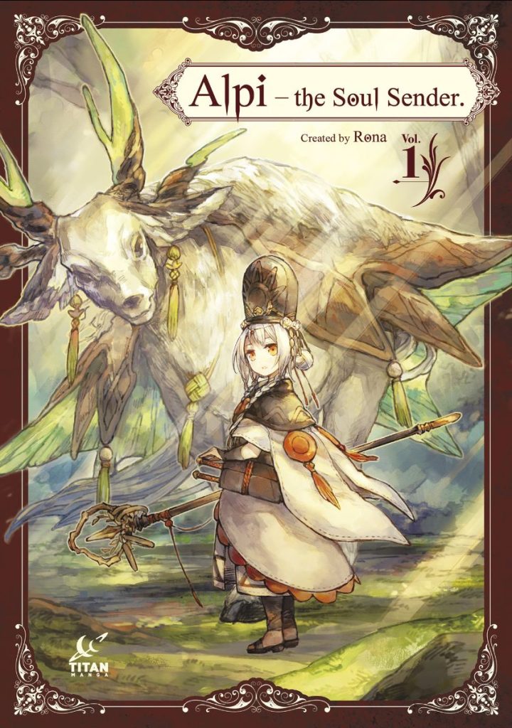 Alpi: The Soul Sender Vol. 01 NA cover art.