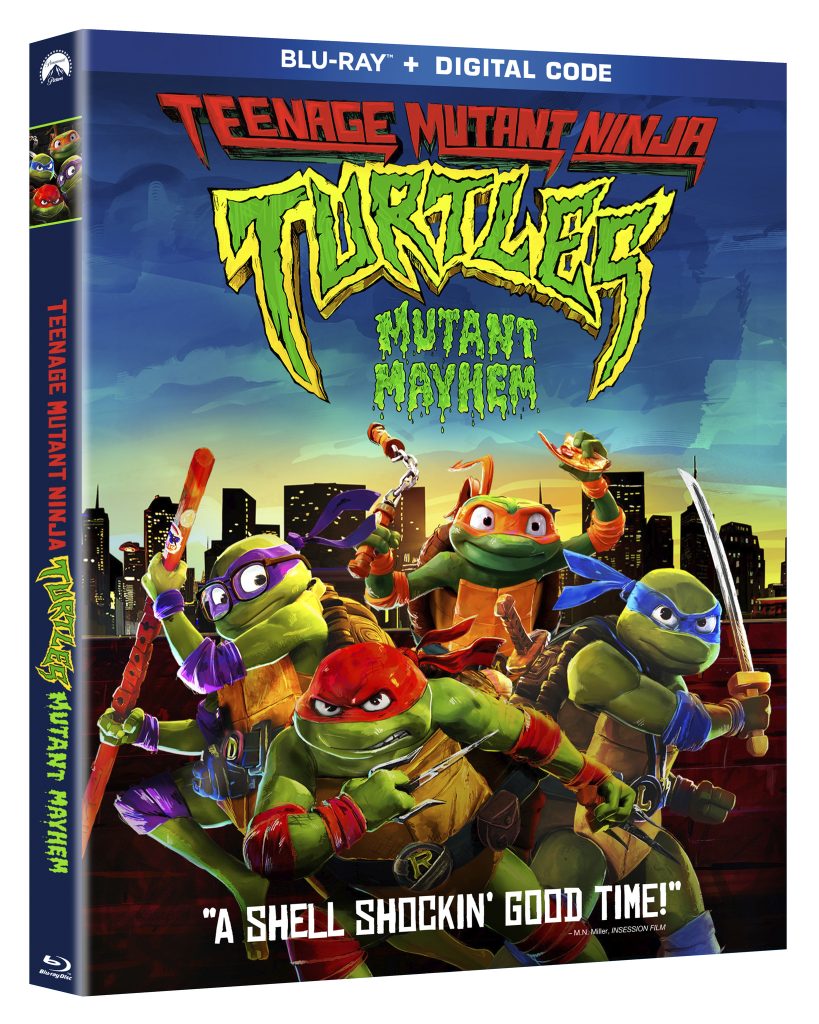 Teenage Mutant Ninja Turtles: Mutant Mayhem Blu-ray + Digital Code.