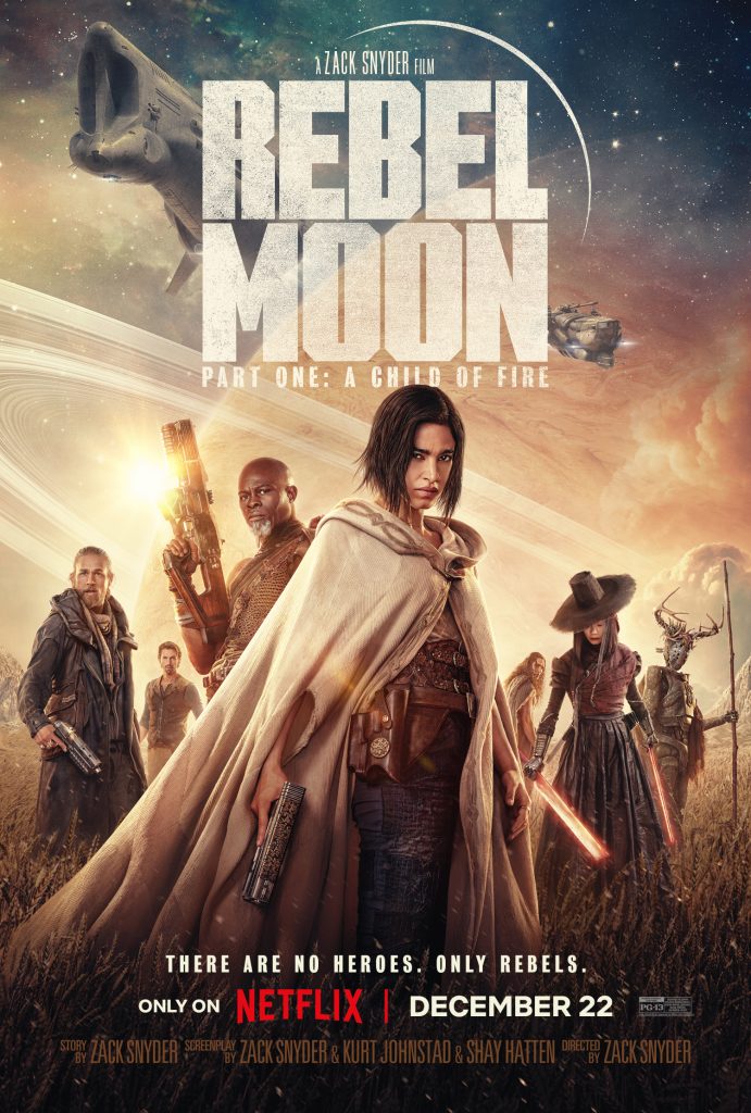Rebel Moon – Part One: A Child of Fire key visual.