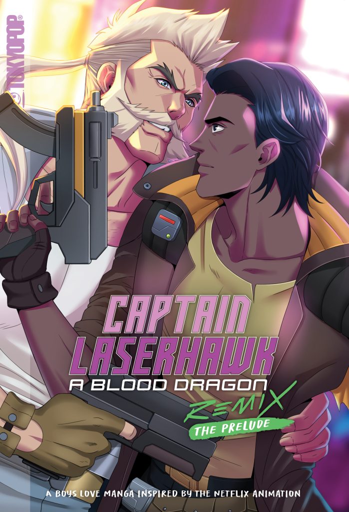CAPTAIN LASERHAWK: A BLOOD DRAGON REMIX - CRUSHING LOVE cover art.
