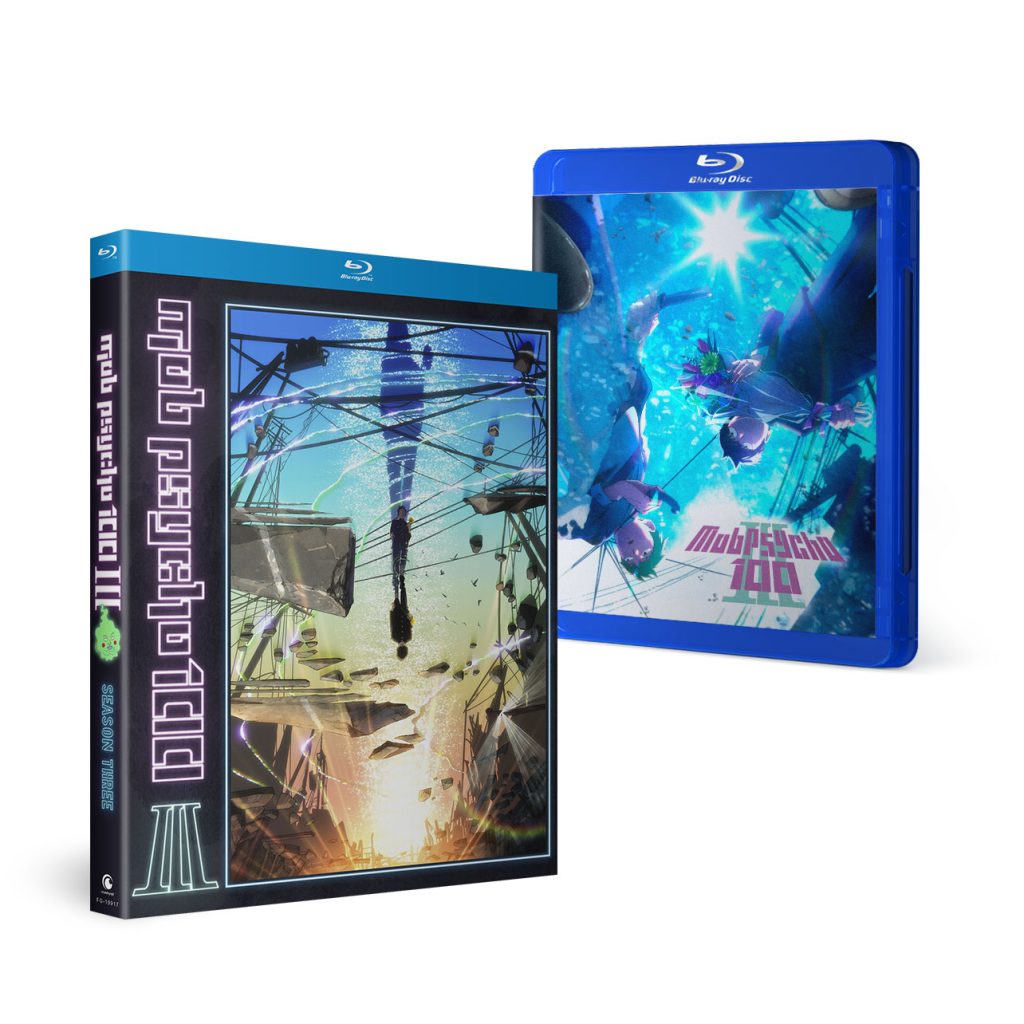Mob Psycho 100 III - Standard Edition – Blu-ray spread.