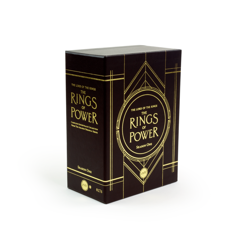Lord of the Rings: The Rings of Power Complete Soundtrack Collection slipcase