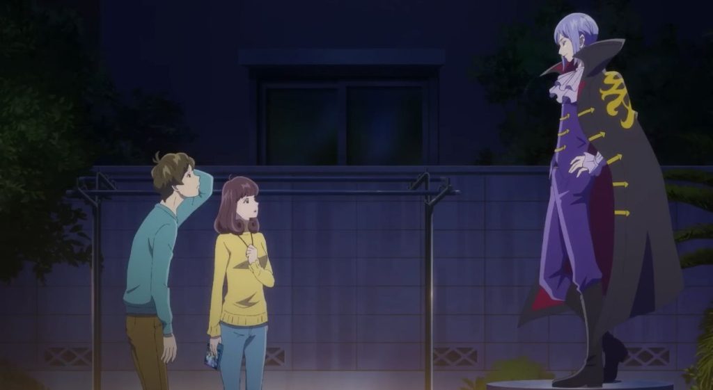Astro Note Ep. 2 screenshot showing showing Shoin Ginger making his grand appearance.