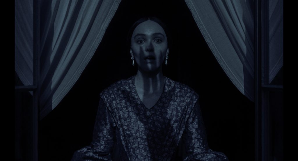 Lily-Rose Depp as Ellen Hutter in NOSFERATU, releasing December 25