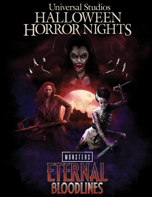 Halloween Horror Nights Bride of Frankenstein house.