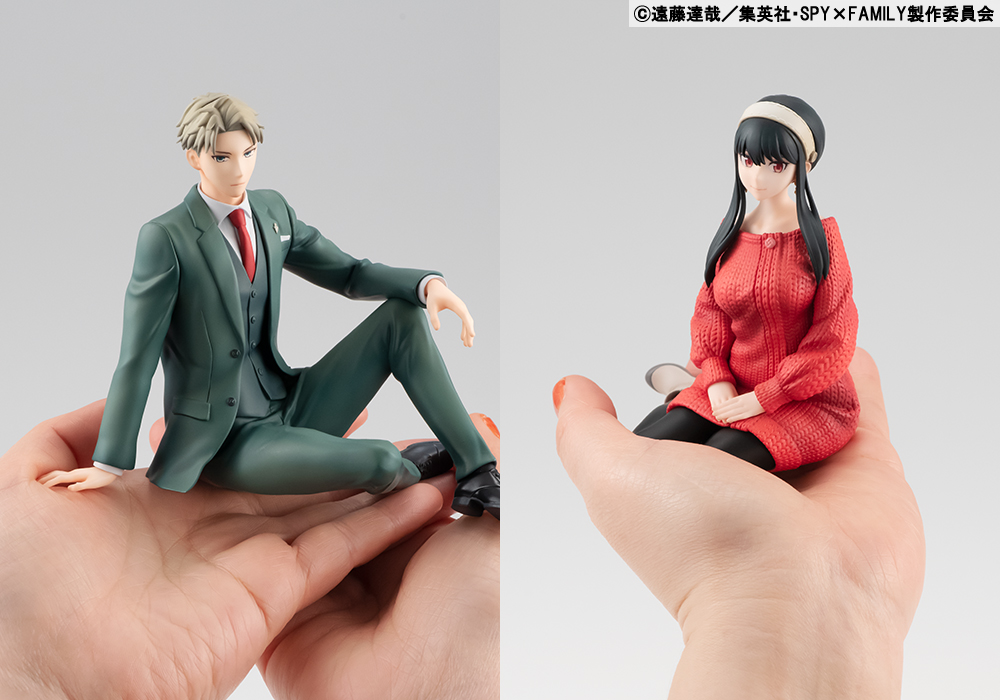 Spy x Family - Loid & Yor Palm-size GEM Series Figure Set (With Gift)