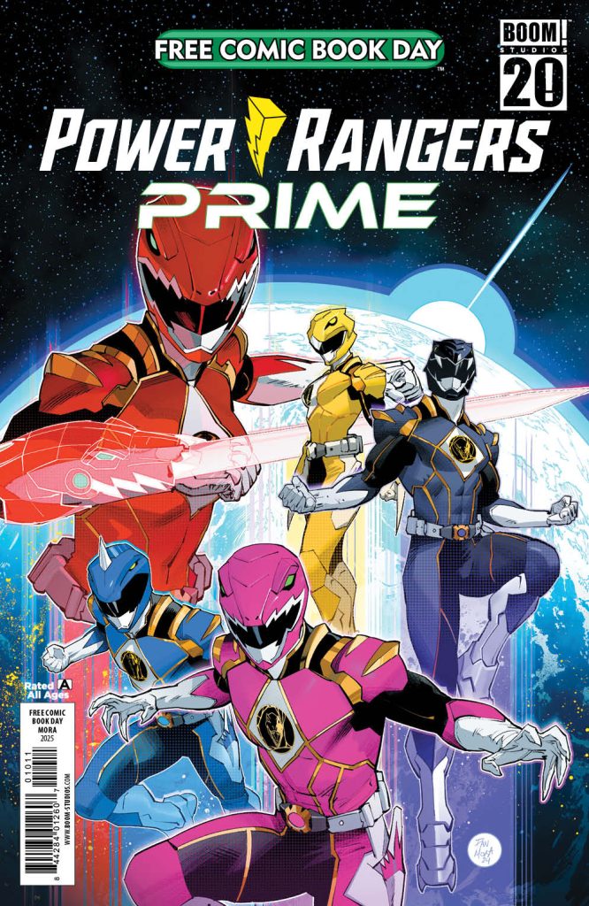 Power Rangers Prime / VR Troopers cover art 1