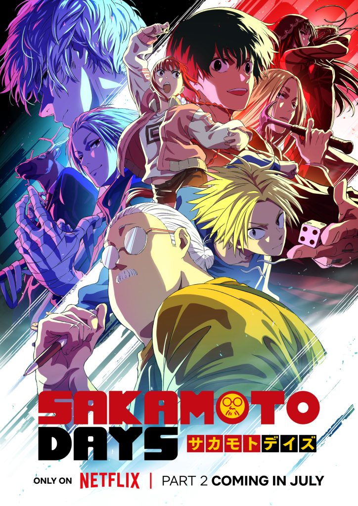 Sakamoto Days Season 1 Part 2 NA key art
