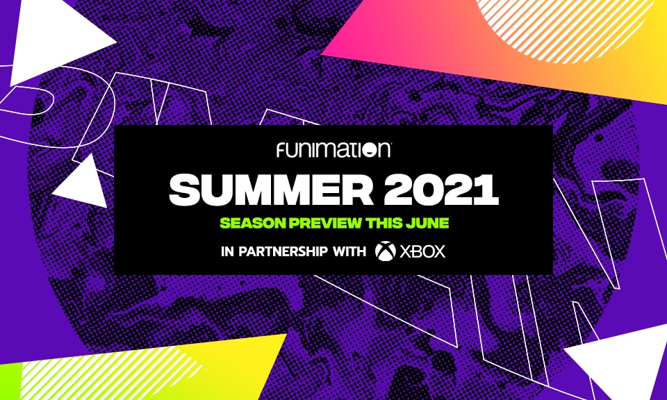 Funimation Summer Season Preview Event key art.