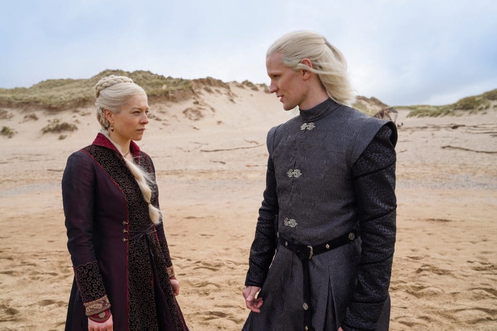 House of the Dragon - Emma D'Arcy and Matt Smith