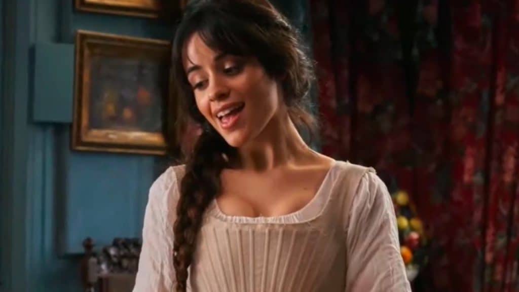 Camila Cabello in costume.