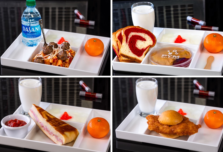 Pym Test Kitchen kid's menu.