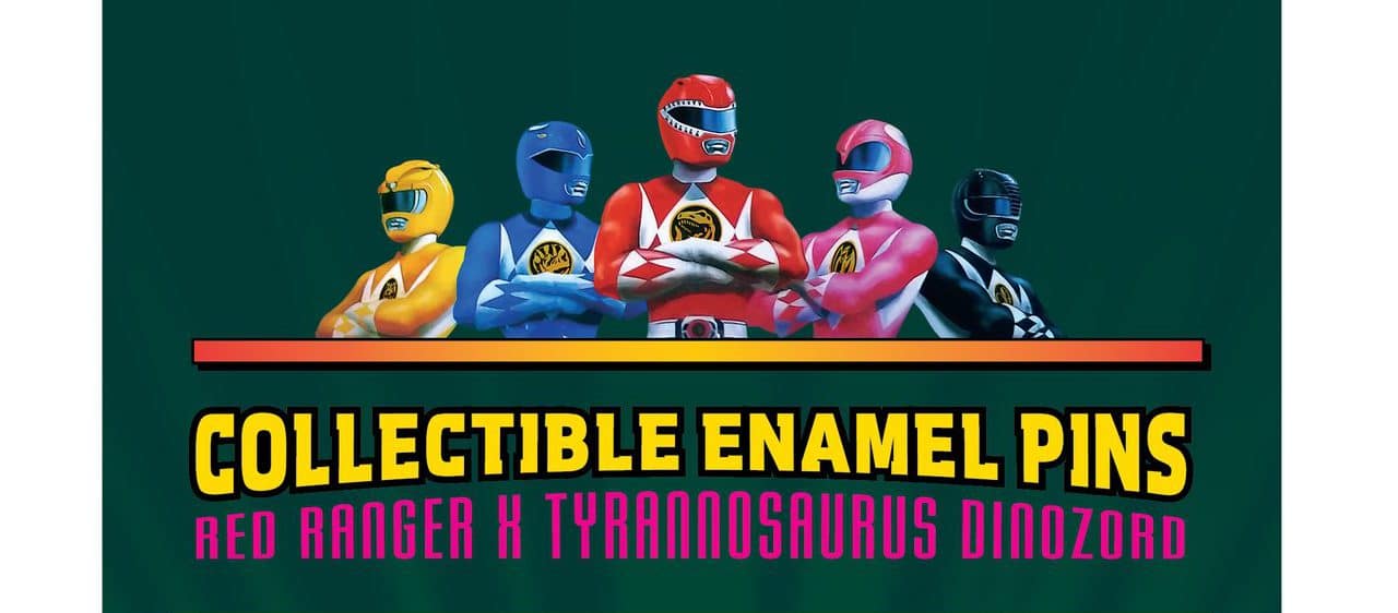Power Rangers Pin Sets Available To Pre-Order From Icon Heroes