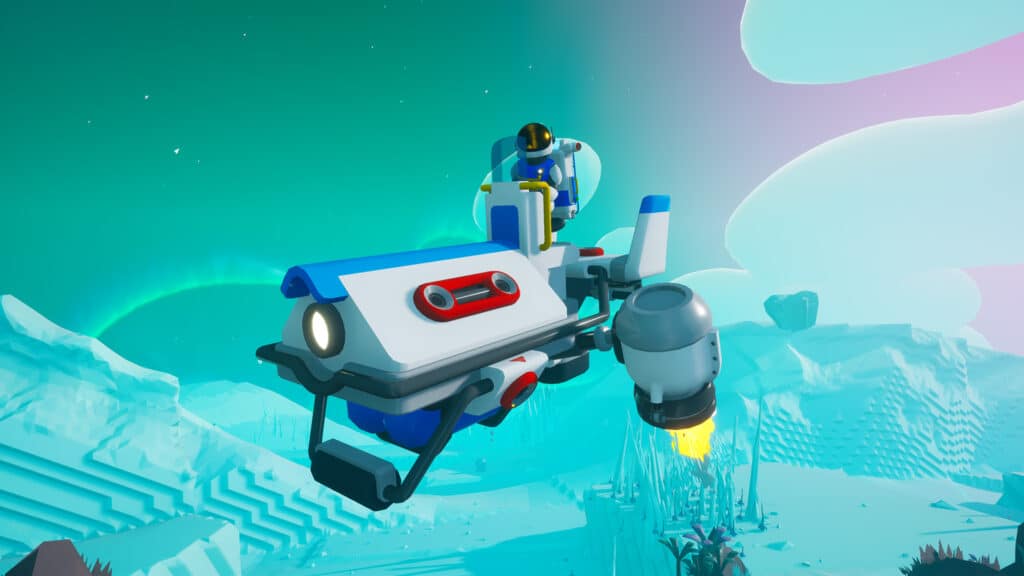 VTOL aircraft in Astroneer.