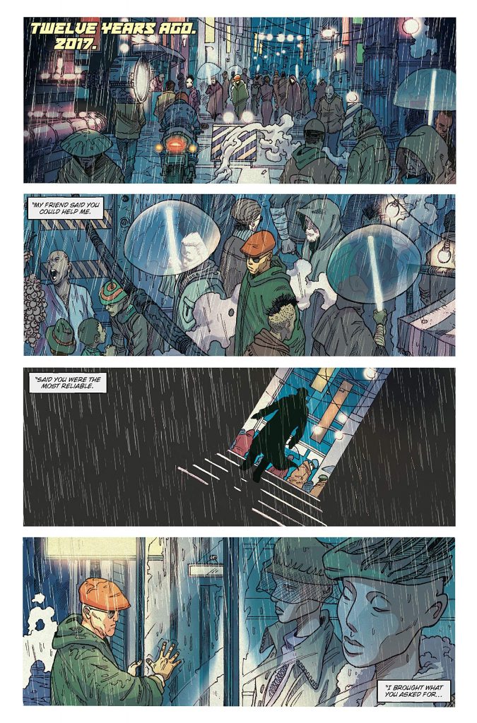 Blade Runner 2029 Vol. 1: Reunion preview page 1.