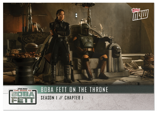 TOPPS NOW THE BOOK OF BOBA FETT