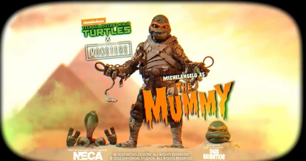 Michelangelo as The Mummy