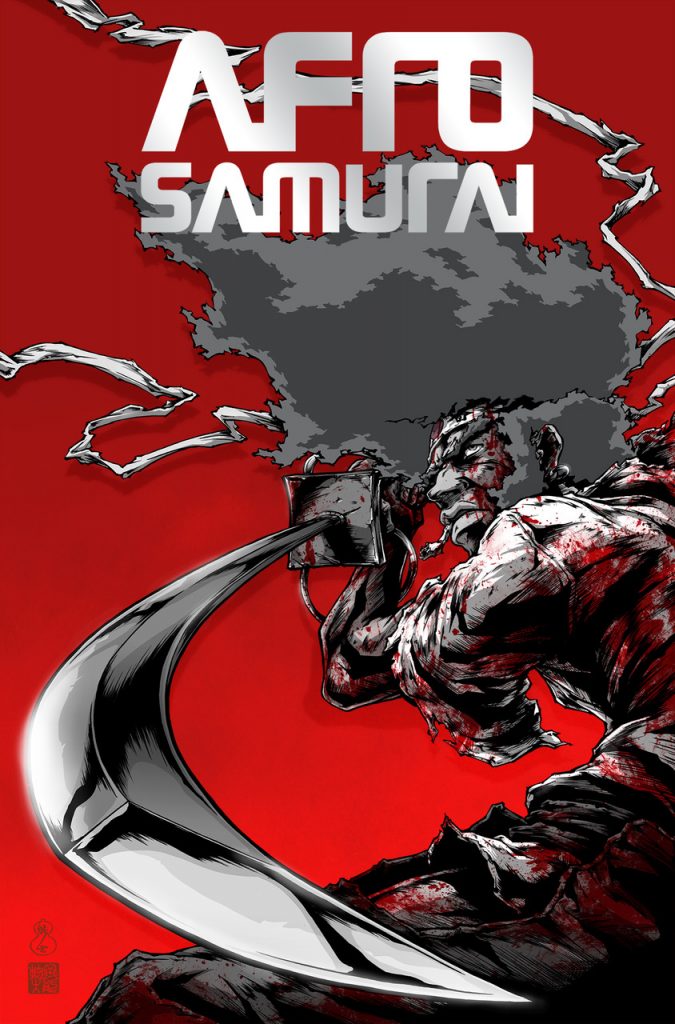 "Afro Samurai Vol. 1" cover art.