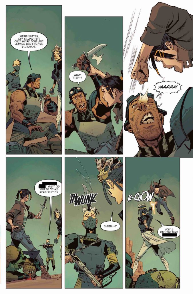 "Blade Runner: Black Lotus #1" preview page 2.