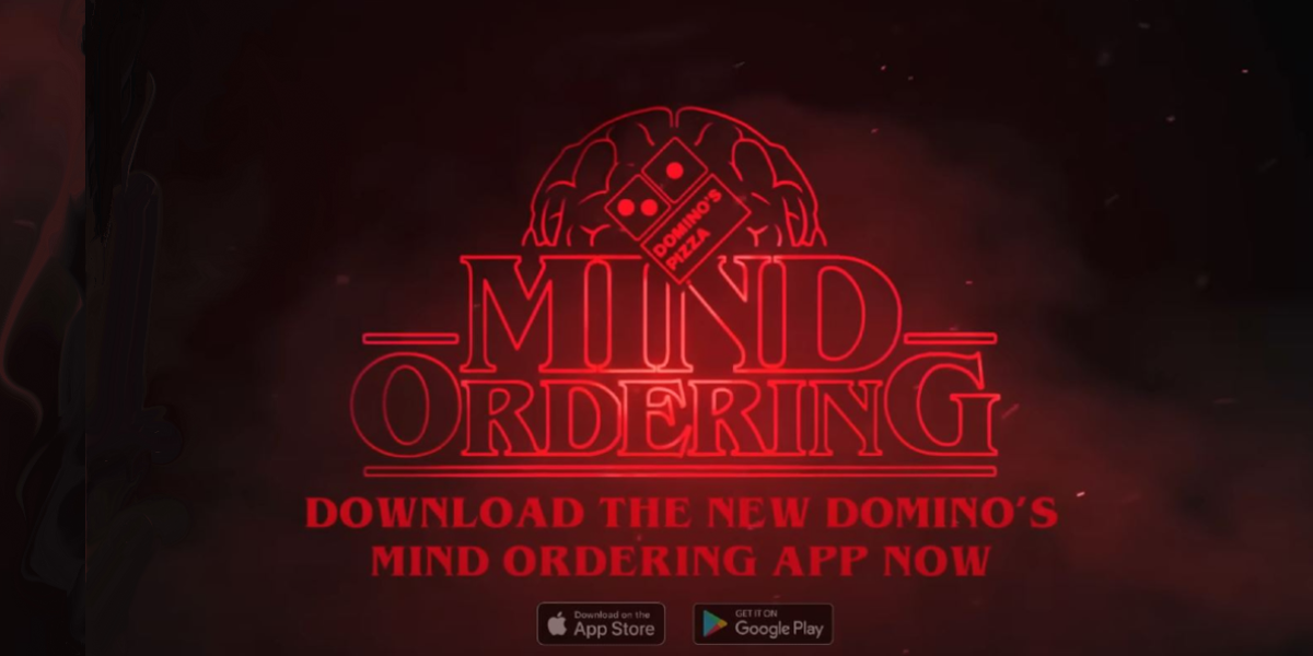 Order A Pizza With Your Mind: Stranger Things And Domino’s Team Up