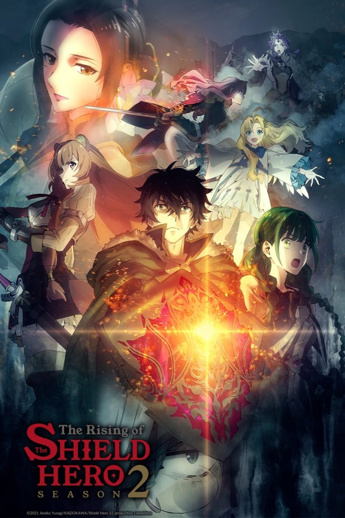 "The Rising of the Shield Hero" season 2 key art.