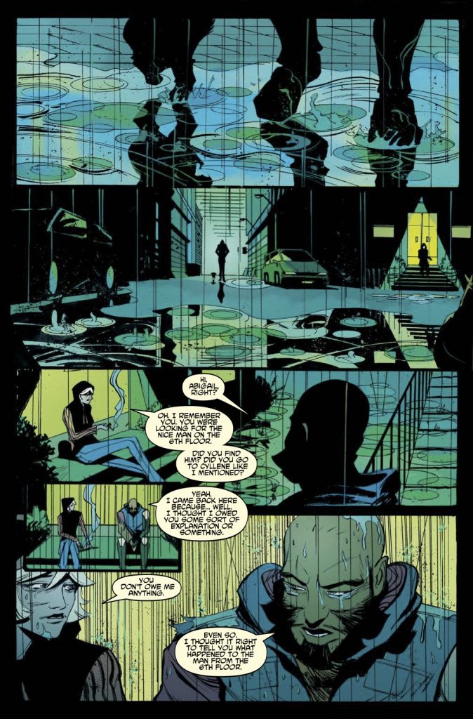"Cowboy Bebop #4" preview page 1.