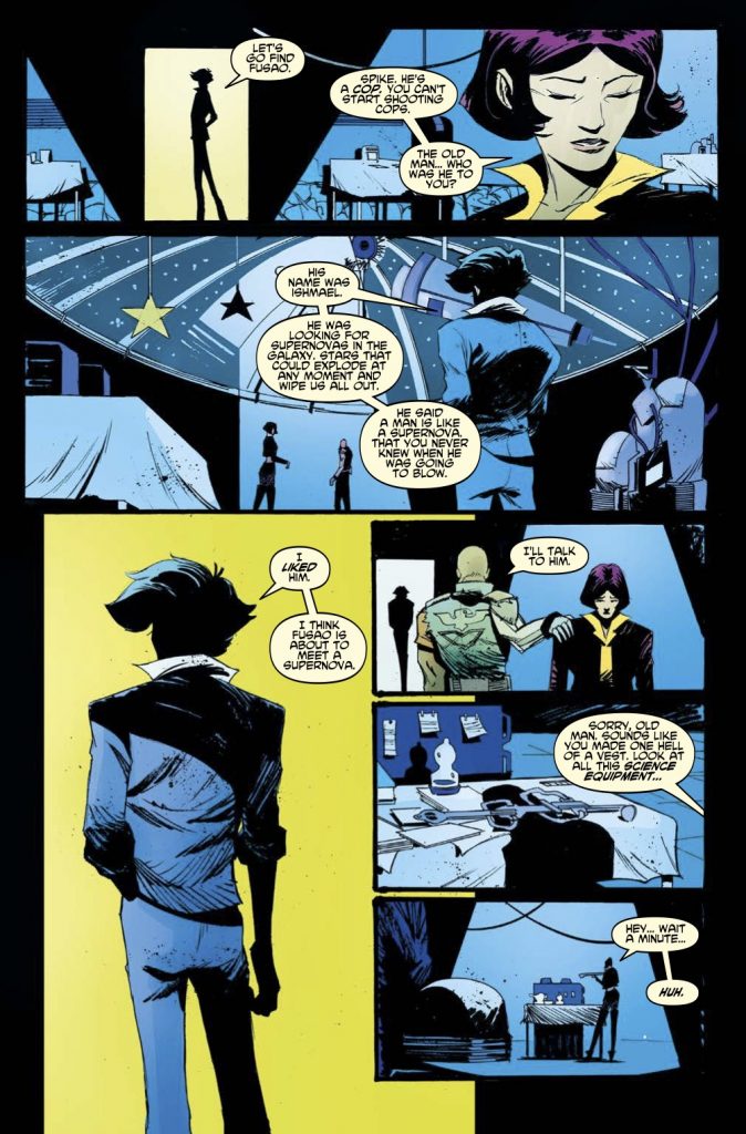 "Cowboy Bebop #4" preview page 3.
