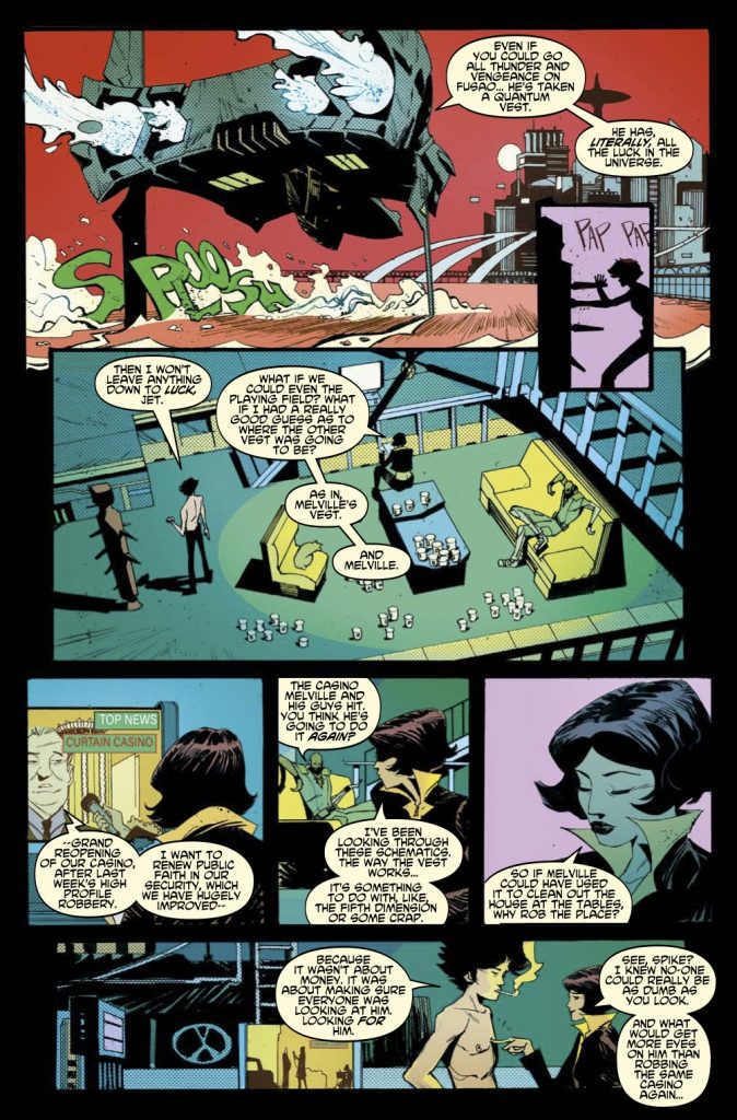 "Cowboy Bebop #4" preview page 4.