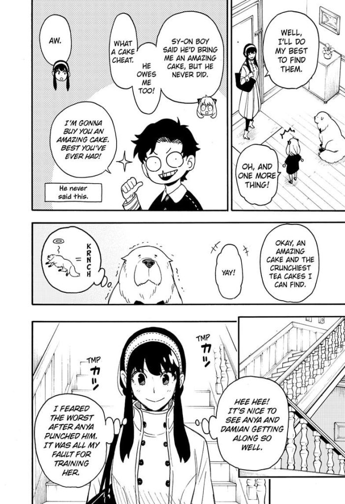 "Spy x Family" Ch. 65 page 2.