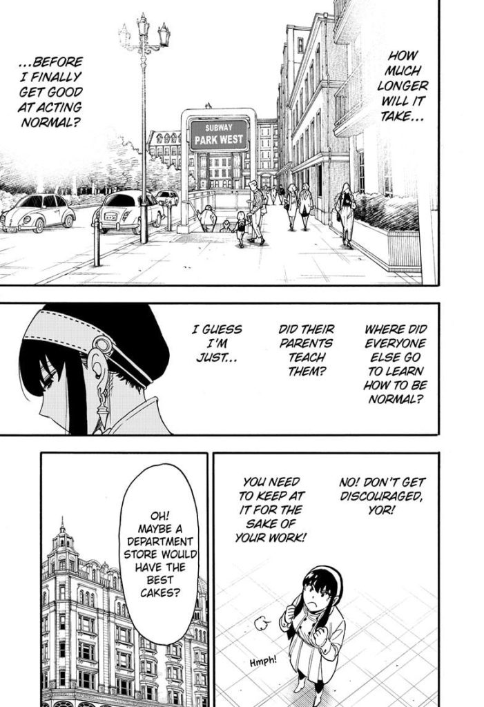 "Spy x Family" Ch. 65 page 5.
