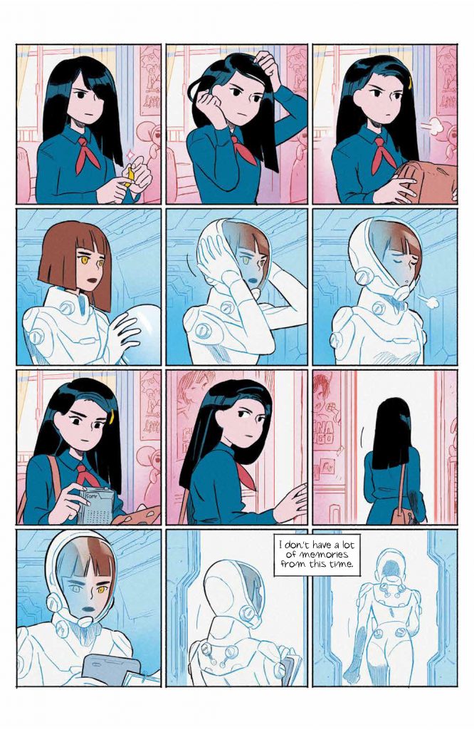 "Flavor Girls #1" preview page 1.