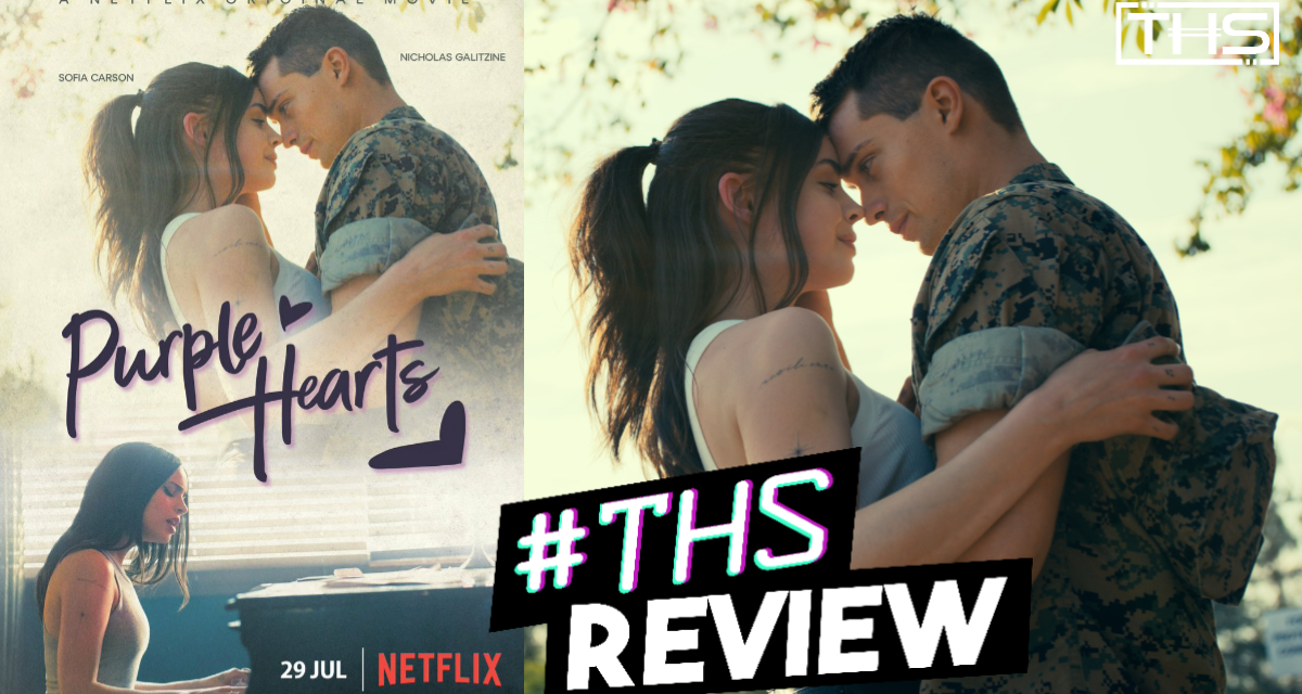 Purple Hearts – So Much More Than A Trope Love Story [REVIEW]