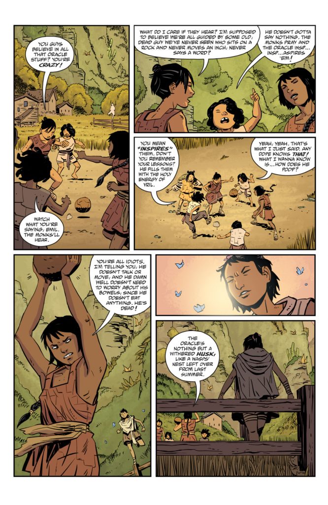 "Frankenstein: New World #1" preview page 2.