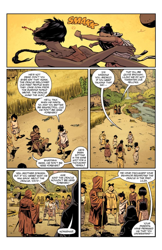 "Frankenstein: New World #1" preview page 3.
