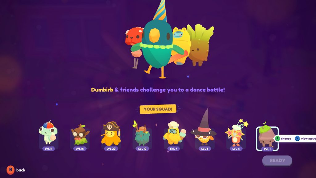 Ooblets dance battle
