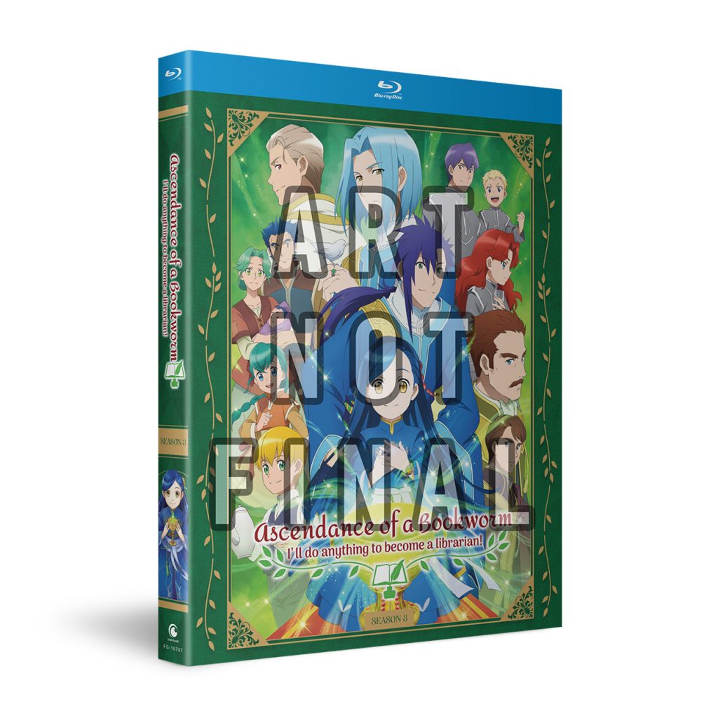 "Ascendance of a Bookworm - Season 3" Blu-ray box art (art not final).