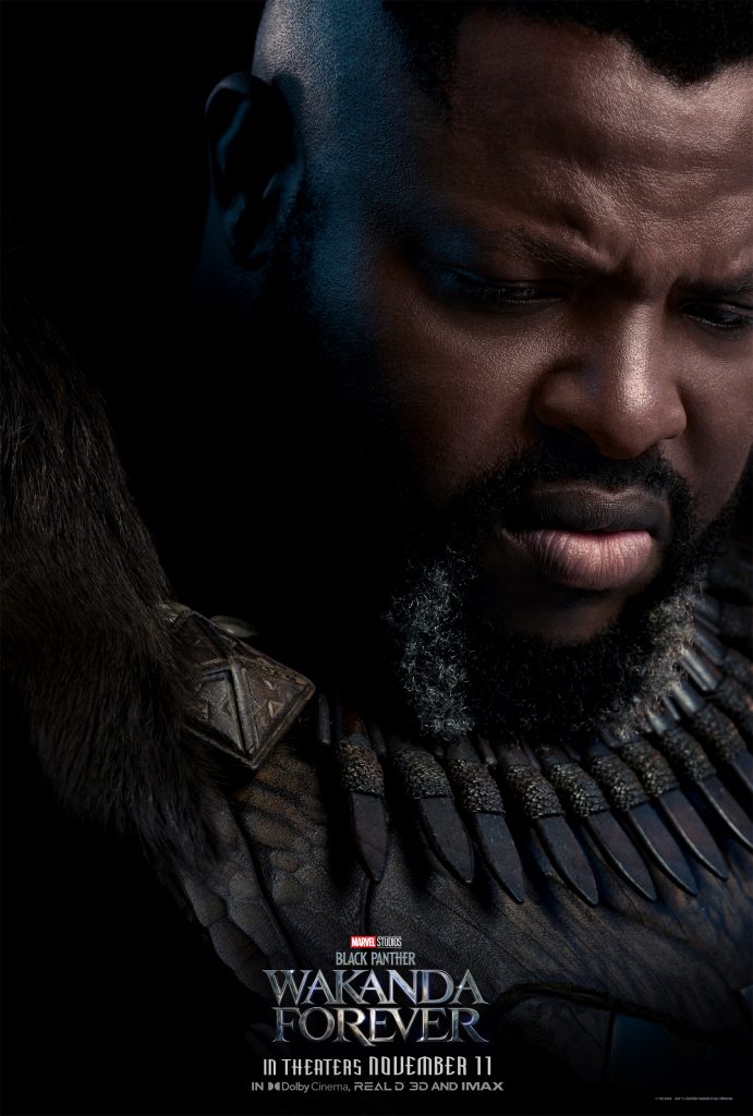 M'Baku character poster. Black Panther: Wakanda Forever. © 2022 MARVEL.