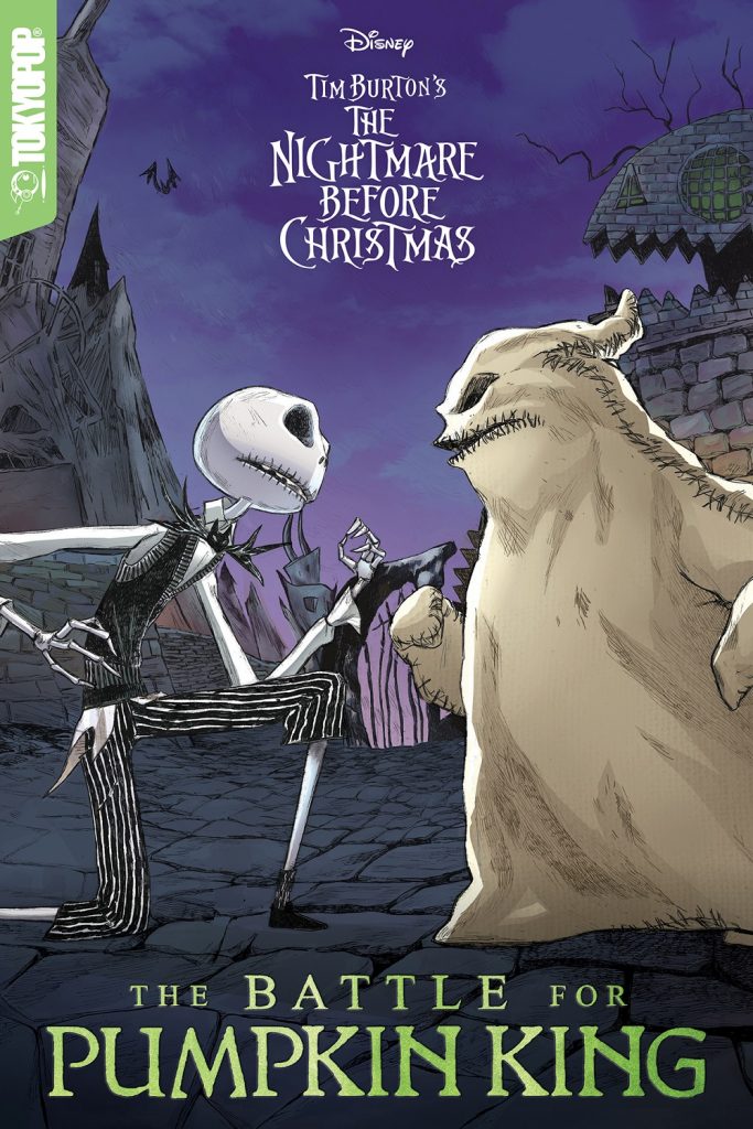 "The Nightmare Before Christmas: The Battle for Pumpkin King" cover art.