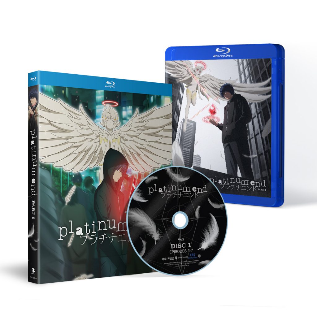 "Platinum End - Part 1" Blu-ray spread.
